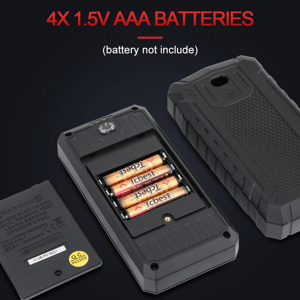 GVDA NEW Generation Digital Multimeter 600V Ture RMS AC DC NCV Smart Multimetro Tester Ohm Capacitance Hz Voltage Meter Digital Multimeter,Multimeter Tester,Analog Multimeter