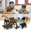 Hot Sale High Quality Puzzle Learning Toys - (12Pcs/Pack) Mini Simulated Animals Model Toy Figurine Animal Toy For Children Gift 5