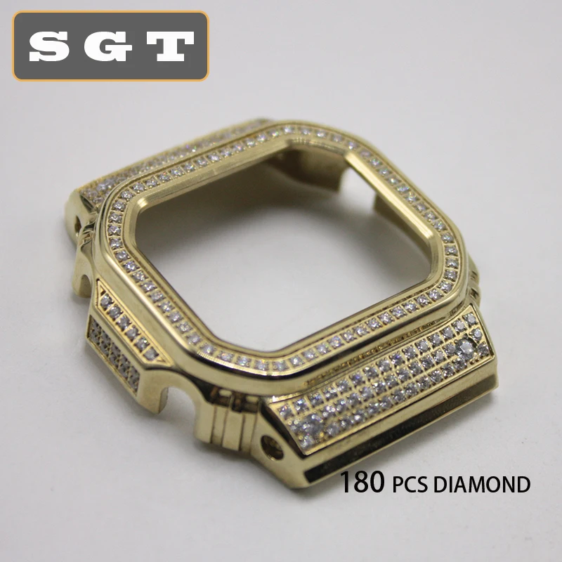 

Diamond bezel DW5600/GW5000/5610 SERIES Watch Bands Watch Strap Watchbands Bracelet Fit For Watch Stainless Steel