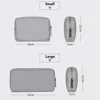 New Portable Digital Storage Bags Organizer USB Gadgets Cables Wires Charger Power Battery Zipper Cosmetic Bag Case Accessories 5