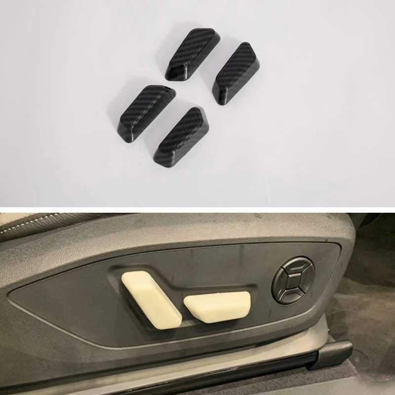 Car Seat Adjustment Switch Seat Switch Button Trim Cover Suitable for