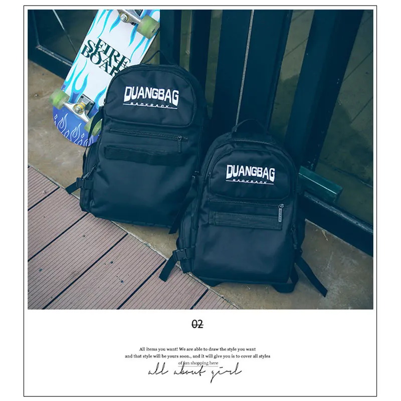 Sports Bag Roller Outdoors Folding Backpack Hiking Skateboard Bag Backpack Durable Portable M/L Handbag HIP-HOP Oxford Cloth