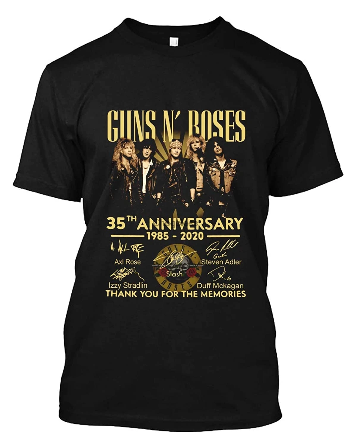 Мужская/Женская толстовка большого размера Guns N' Roses Толстовка на 35-ю годовщину