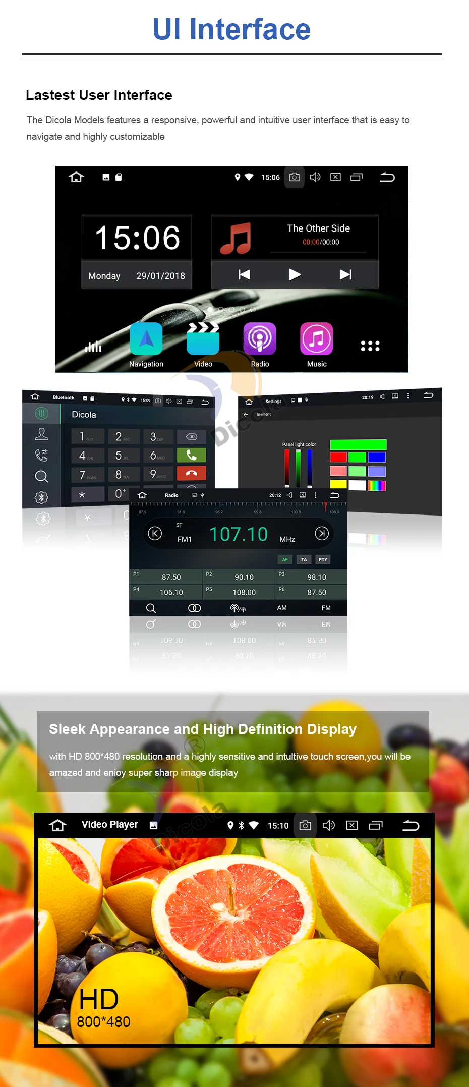 Perfect Octa Core 4G+64G ROM Android 9.0 Car DVD GPS for Alfa Romeo 159 Sportwagon Spider Brera with BT Wifi Radio;support 4G DVR DAB+ 6