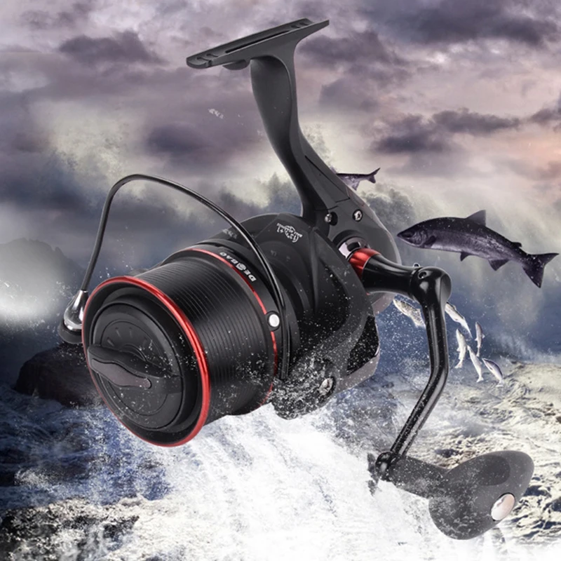 14BB Super Big Long Shot Fishing Reel 10000 Series CNC Handle Metal