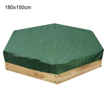 

Square Waterproof Oxford Cloth Dust Cover Canopy Drawstring Sandbox Sandpit Dustproof Cover