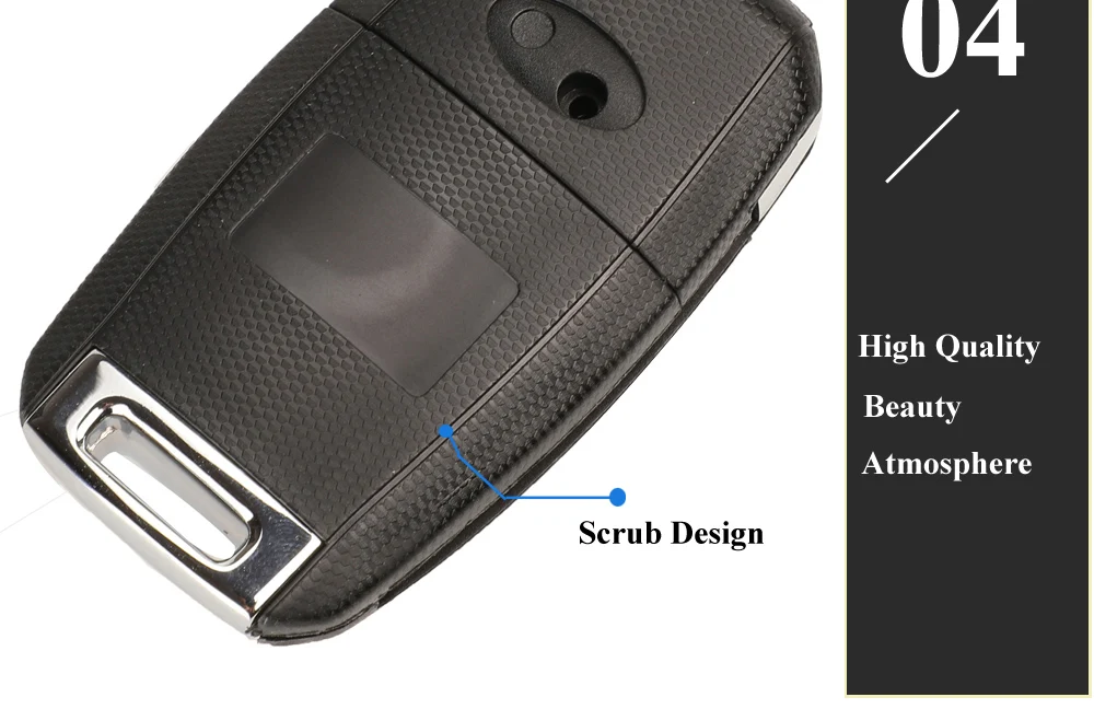 Keyforkess 3 pulsanti telecomando Flip Car Key 433MHZ ID46 ID70 Chip per Kia K3 Sorento Sportage 2013 2014 2015 Fob senza chiave - He7ce7ccc35e54f1ca79bd9d9308b0abcE