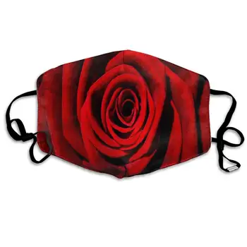 

Face Mask Red Rose Forever Stylish Cycling Half Face Earloop Mouth Mask For Men