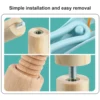 Wooden Mini Kitchen Home Cleaning Tool Pretend Furniture Play Toddler Toy Girl Kid Floor Brush Broom Housekeeping Children toys 3
