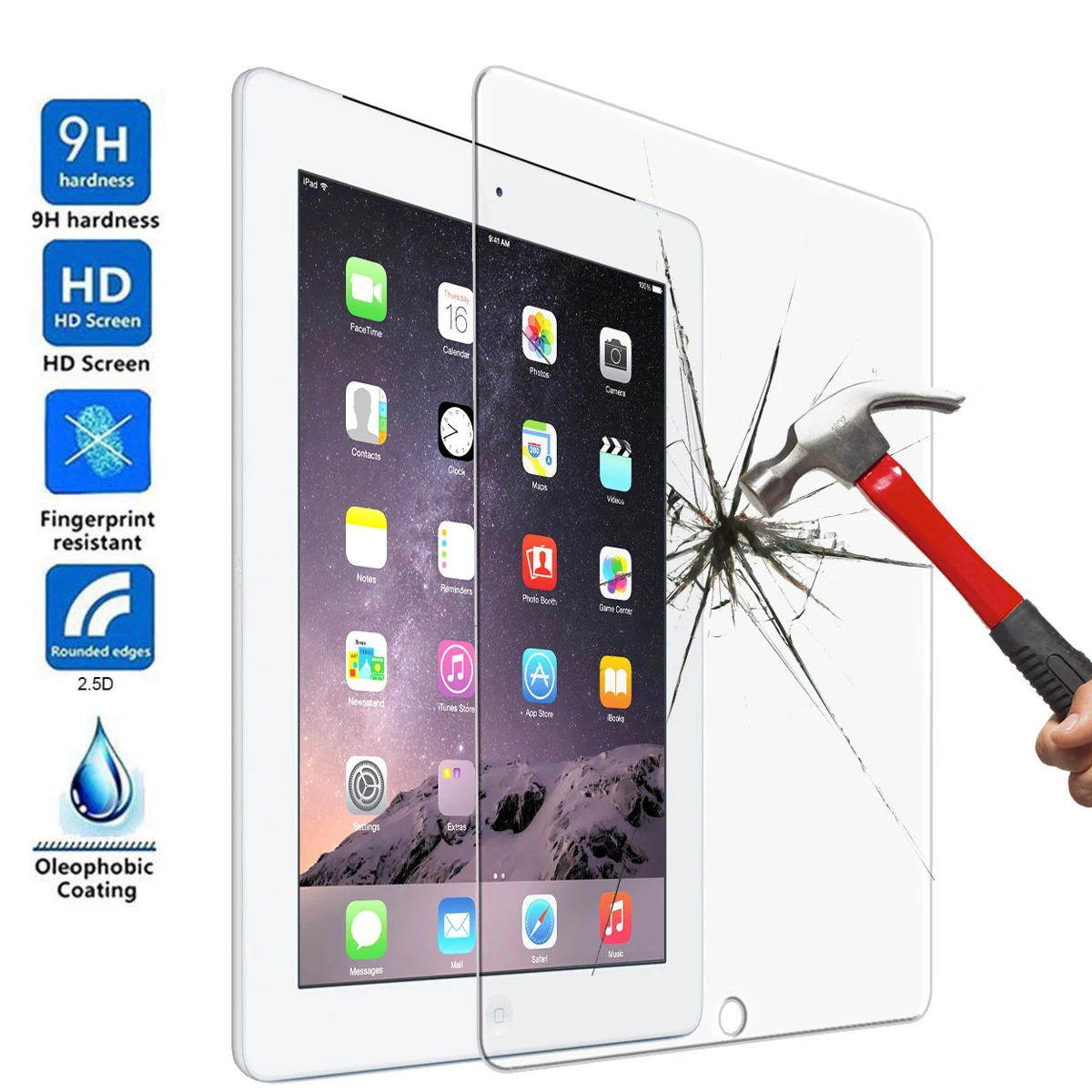 Закаленное стекло для Apple iPad 10 2 7 го поколения A2197 A2200 A2198 A2232 Защитная пленка
