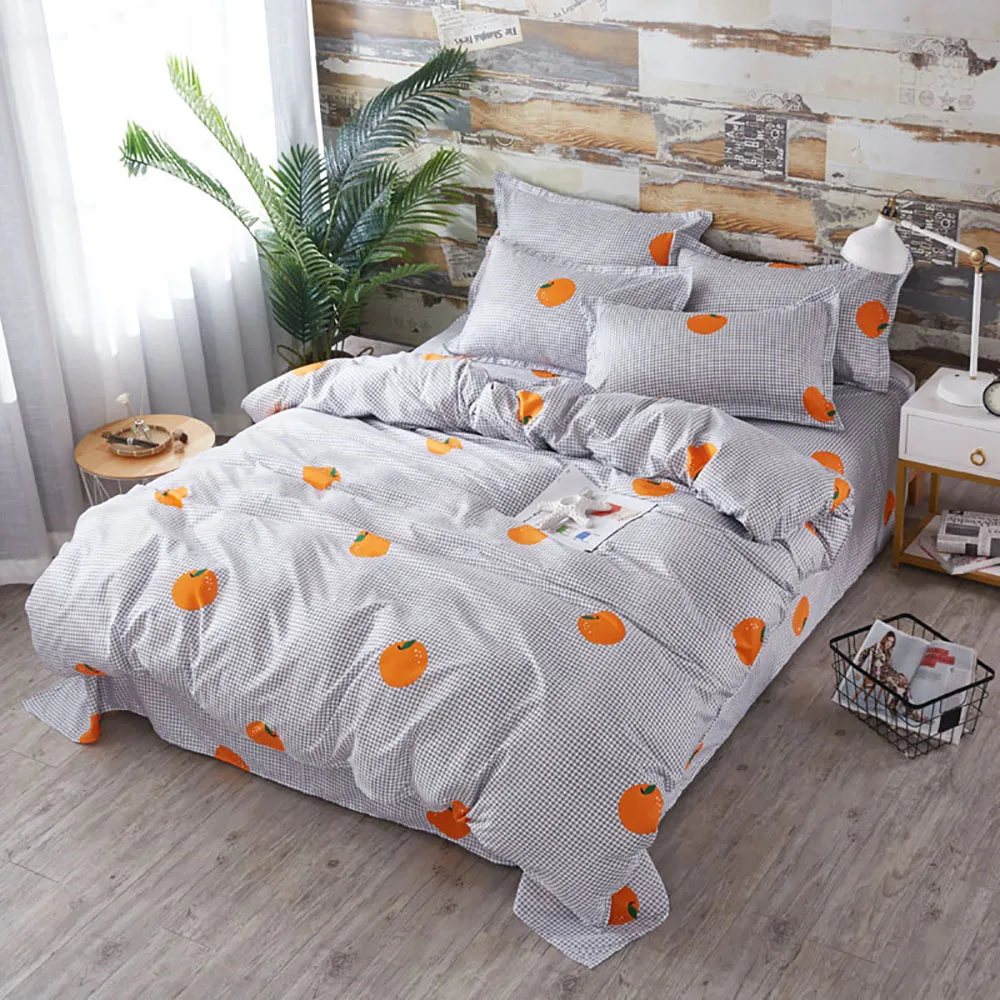 Purple Bedding Set Thumпостельные принадлежности комплект постельного белья королевского размера Снежинка фантазия ночь высокого класса пододеяльник Королева Полный Твин один уникальный дизайн постельный комплект - Цвет: Purple Bedding Set