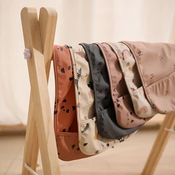 Babador sem mangas do bebê com bolso para crianças jantar comer babadores novo anti sujo babador aventais infantis à prova dwaterproof água bebê menino menina