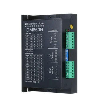 

Microstepper Motor 2H Microstep Driver Brushless DC Stepper Motor Stepping Motor Built-in with Fan Engraving Machine Accessories
