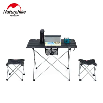 

Naturehike Folding Picnic Table Multifunction Aluminium Ultralight Portable Camping Table Outdoor furniture Foldable Table