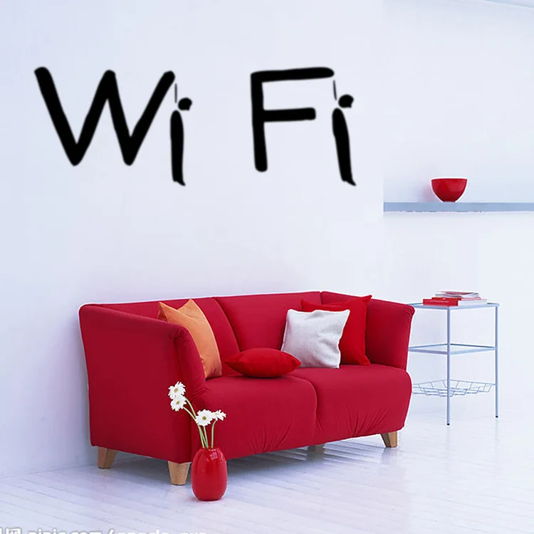 2664 мультфильм серии WiFi модные украшения настенные наклейки два lian hua креативное витринное стекло настенные наклейки оптом