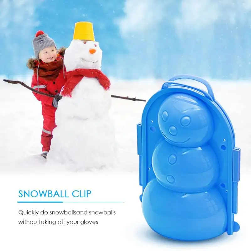 Мультфильм утка снежок производитель клип дети зима Спорт на открытом воздухе снег Песок Плесень бой уличный спортивный инструмент игрушка спортивная детская игрушка