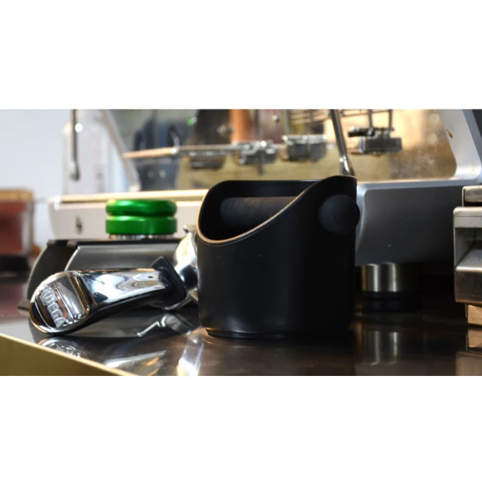 ABS coffee Knock Box амортизирующие прочные аксессуары для кафе с нескользящей резиновой основой для бариста помола кофе JAN8