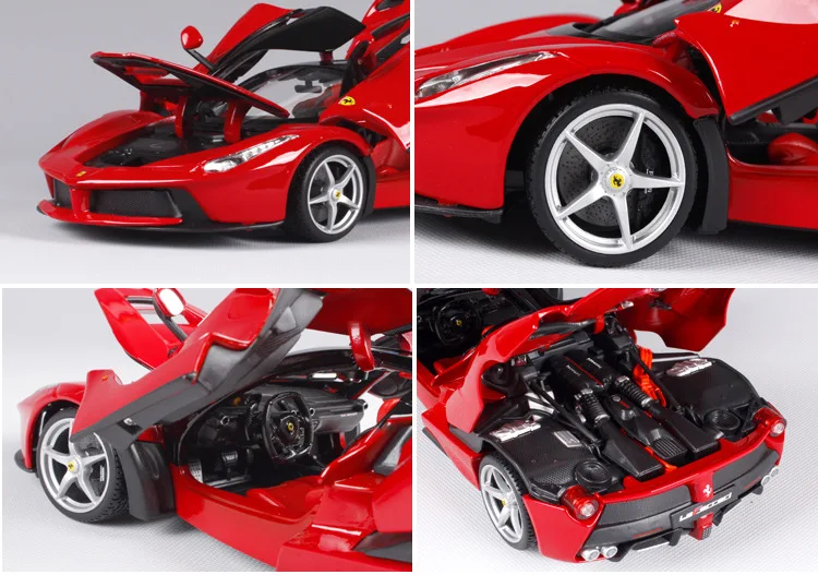 1 чем 18 Модель Автомобиля Ferrari модель сплава Модель автомобиля Ferrari модель автомобиля украшение автомобиля