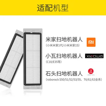 

for xiaomi Mijia roborock sweeping robot accessories washable filter screen S50 T6 filter element HEPA HEPA