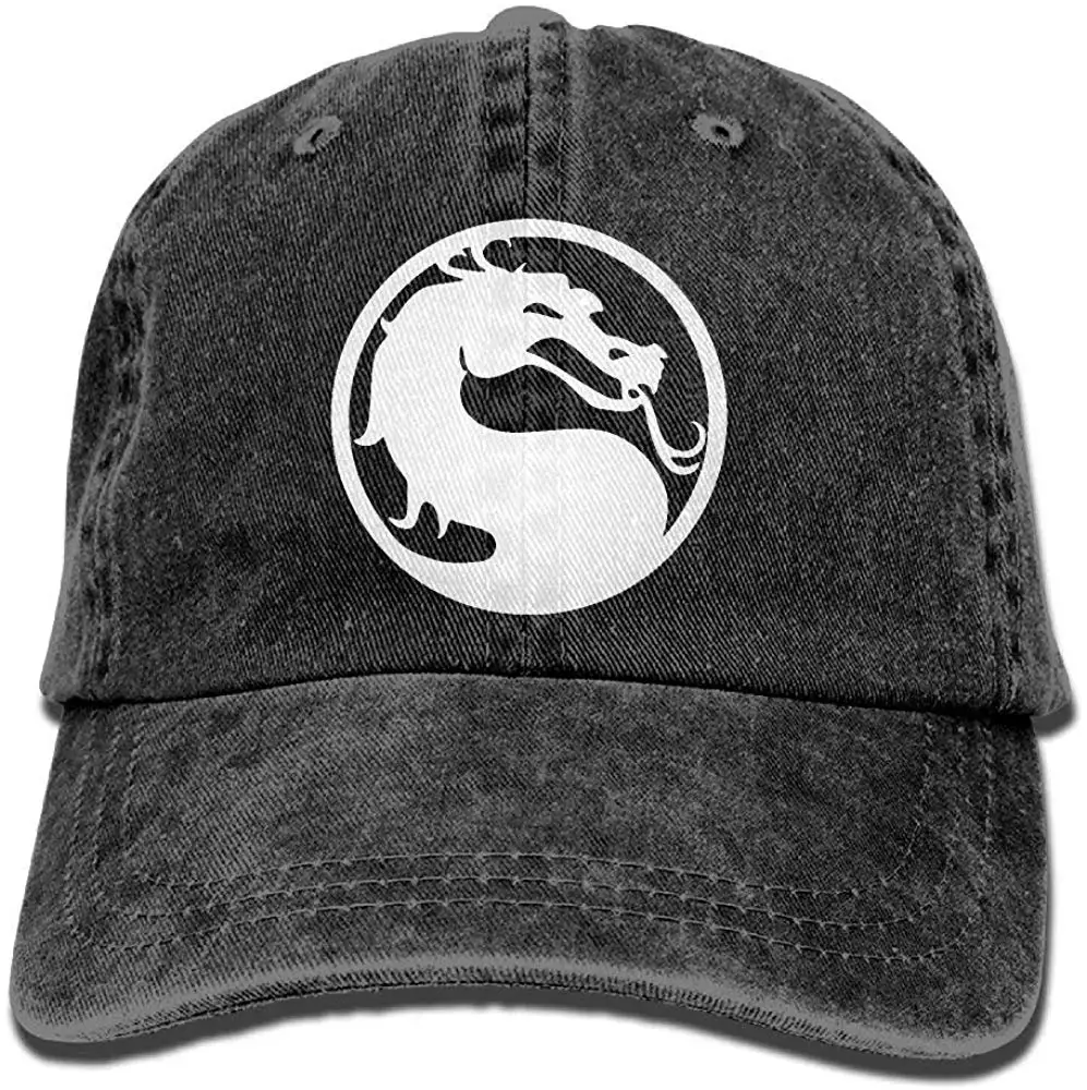 TSDFCCowboy кепки Mortal Kombat Дракон логотип бейсбол спортивные лучший Графический