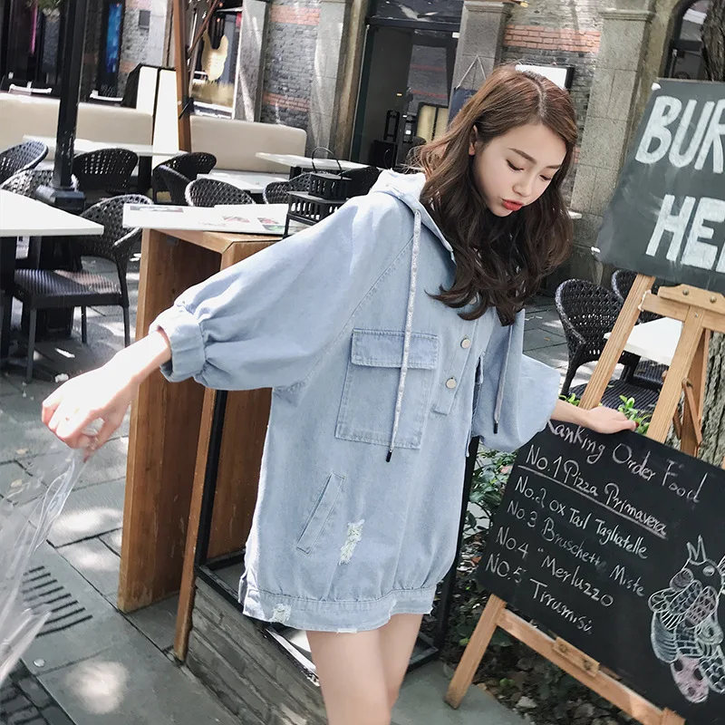 

Cropped Jacket 2018 Autumn Long Sleeve Slimming Slim Fit Trend Simple Cool Single Breasted Pocket