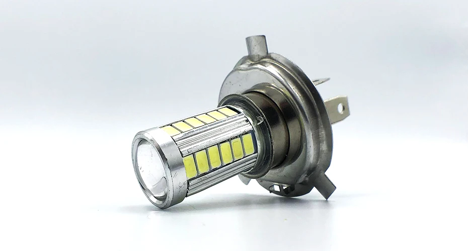 H4 светодиодный светильник супер яркий 5630 5730 33 SMD белый автомобиль противотуманные фары 12 В 24 в 6000 К белый Вождение день ходовой лампы Авто Canbus