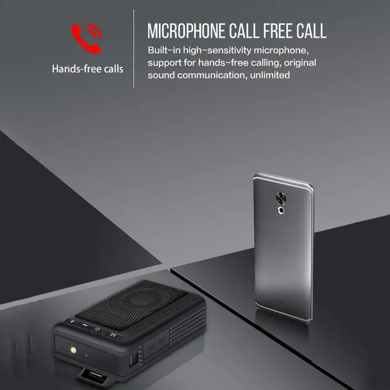 Акция-портативный Ipx6 Водонепроницаемый Bluetooth динамик Gt01 для пожилых людей радио фонарик портативный мини-карта Открытый альпинистский квадрат