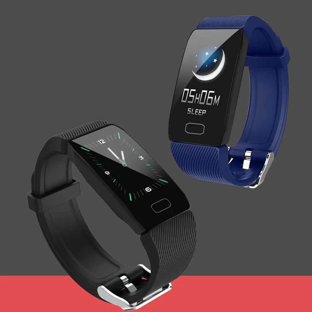 Smart Band Blood Pressure Q1 Heart Rate Monitor Fitness Tracker Smart Watch Fitness Bracelet Waterproof Weather Display Women