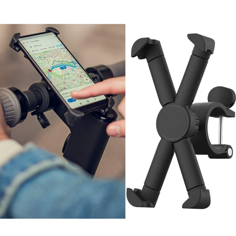 For M365 & Ninebot ES1 ES2 ES4 Electric Scooter Phone Holder Bracket For M365 & Ninebot ES1 ES2 ES4 Electric Scooter Phone Holder Bracket