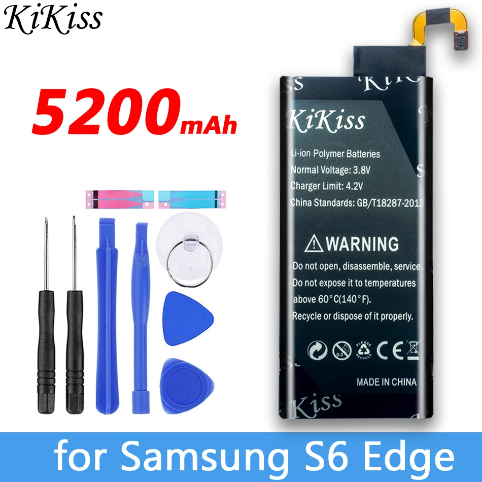 Для Samsung GALAXY S6 край батареи G9250 G925FQ G925F G925S S6Edge G925V G925A мобильный телефон