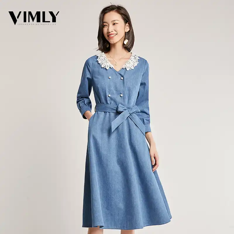 vestido jeans aliexpress