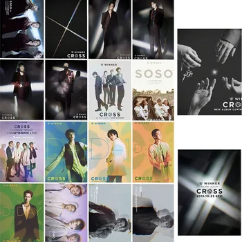 

16Pcs/set WINNER Lomo Cards Poster Self Made Paper Photo Cards Fans Gift Collection