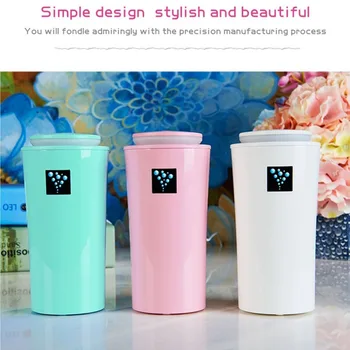 

Portable Home Car Air Humidifier 260ML Aroma Diffuser Skin Moisturizing Device USB Powered Air Fresher with LED Night Light
