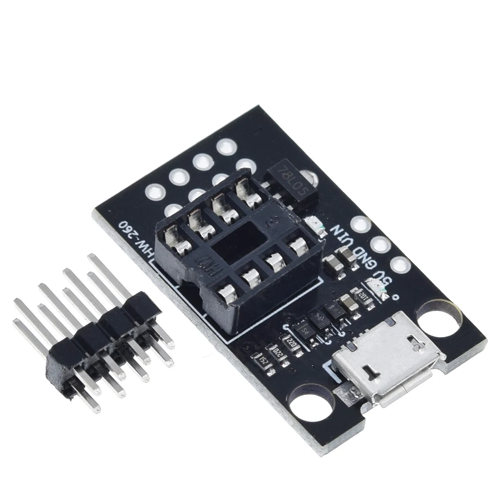 Синий черный TINY85 Digispark Kickstarter микро макетная плата ATTINY85 модуль для Arduino IIC IEC USB