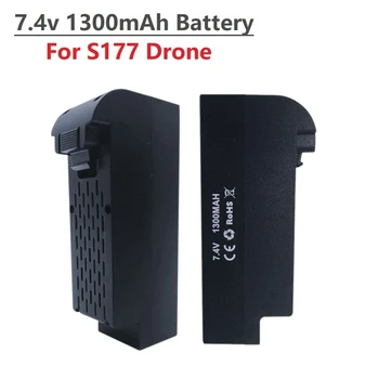 

1Pcs Original 7.4V 1300mAh Lipo Battery RC Quadcopter spare parts For S177 HD GPS aerial photography 4K remote control Drone