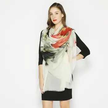 

2020 New Women Cashmere Scarves Lady Winter Warm Soft Pashmina Shawls Wraps Wool Long Scarf Blanket Face Shield