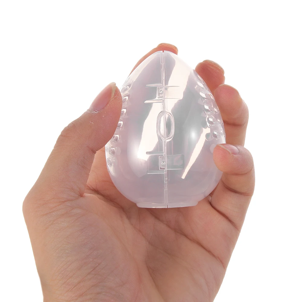 Горячая Красота Подставка для губки чехол для хранения Макияж Блендер Puff Holder пустая Косметическая подставка в форме яйца прозрачная сушильная коробка