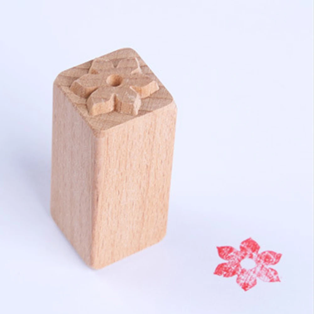 Детские творческие игрушки DIY деревянный с ручной резьбой штампы для печати DIY глиняная посуда печать блоков Глина Инструменты лист олень