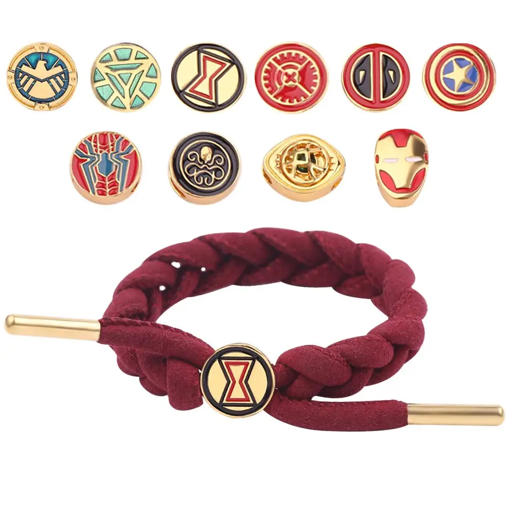 Лидер продаж браслет супергероя Марвел Мстители Дэдпул ручной работы 3 цвета