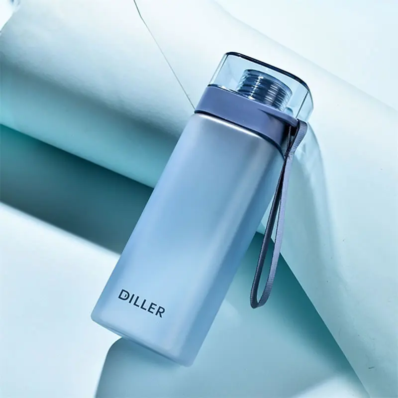 Портативная пластиковая бутылка для воды 400 мл|Бутылки воды| |