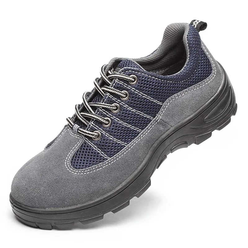 

Comfortable Wear Non-Slip Waterproof Safety Shoes Light Smashing Anti Puncture Safe Work Shoes Factory Direct Protective Shoes