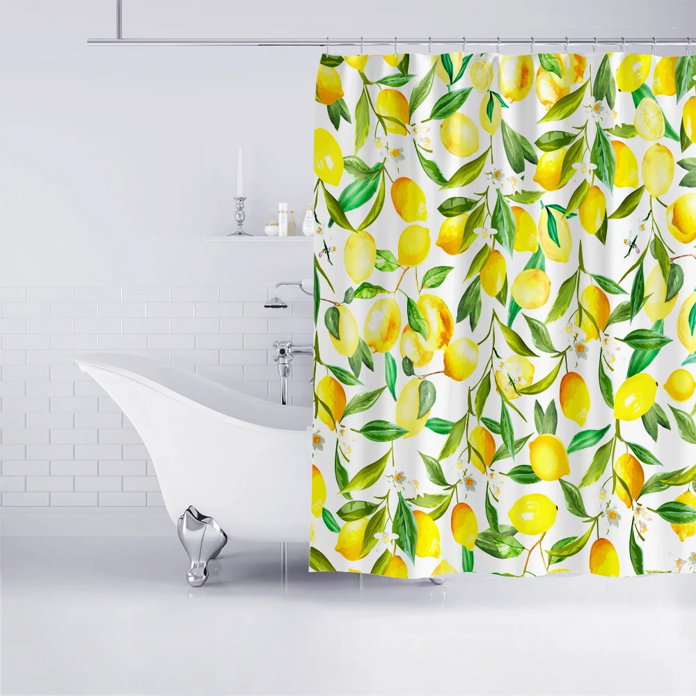 Новинка 2020 водостойкая занавеска для ванной комнаты современный стиль принт с