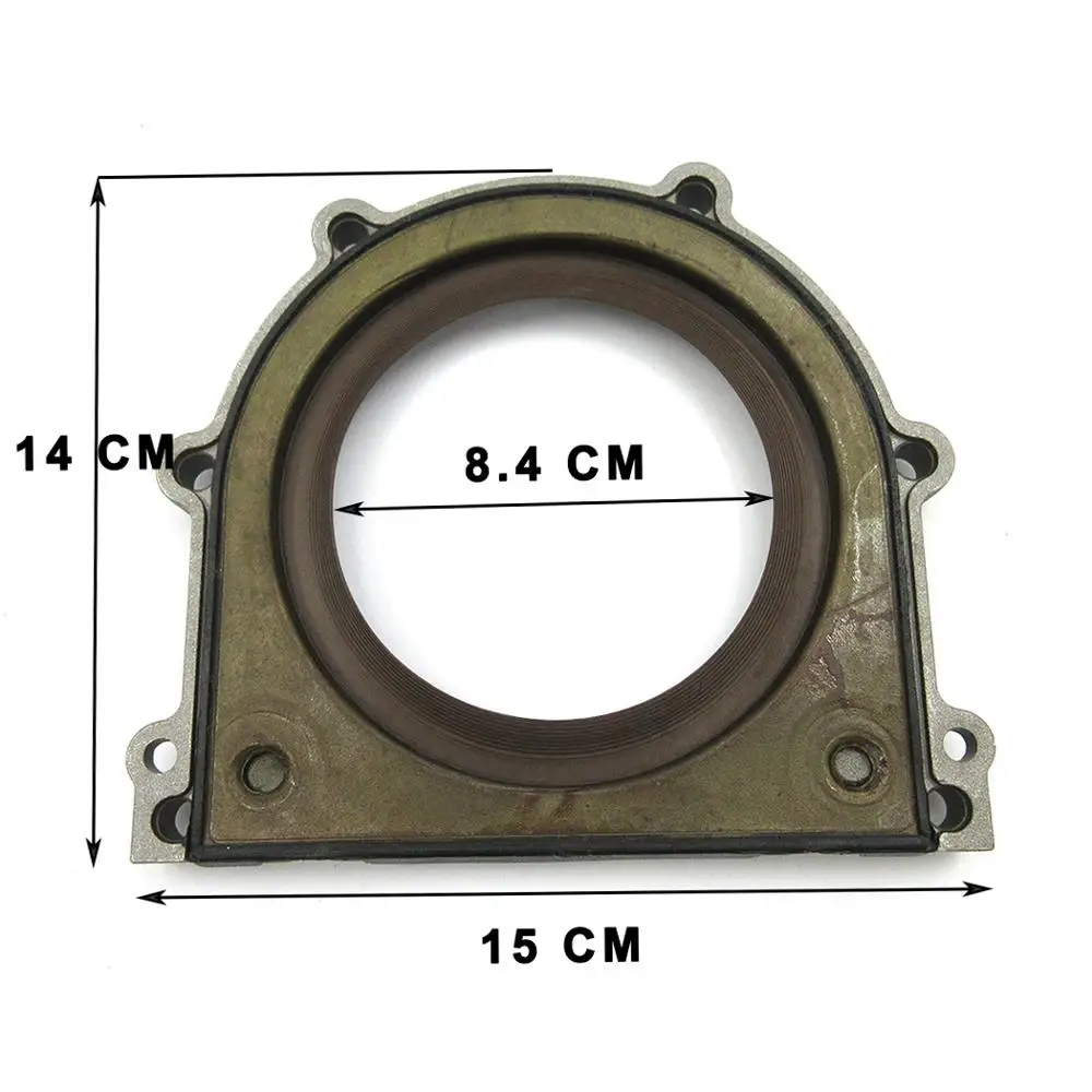 Engine Crankshaft Rear Main Seal Retainer Cover For Mercedes Benz W124