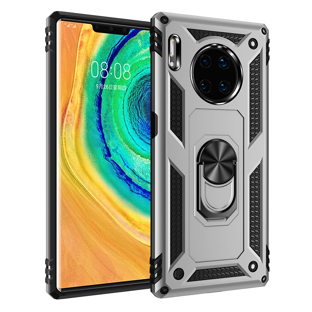 Для huawei mate 30 Pro PC + TPU задний Чехол Двойной бронированный защитный чехол для