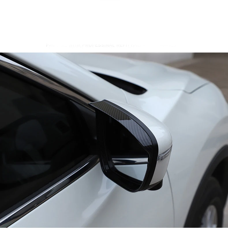 Для Nissan Qashqai J11 автомобиля зеркало заднего вида дождь бровей Чехлы хромированные украшения