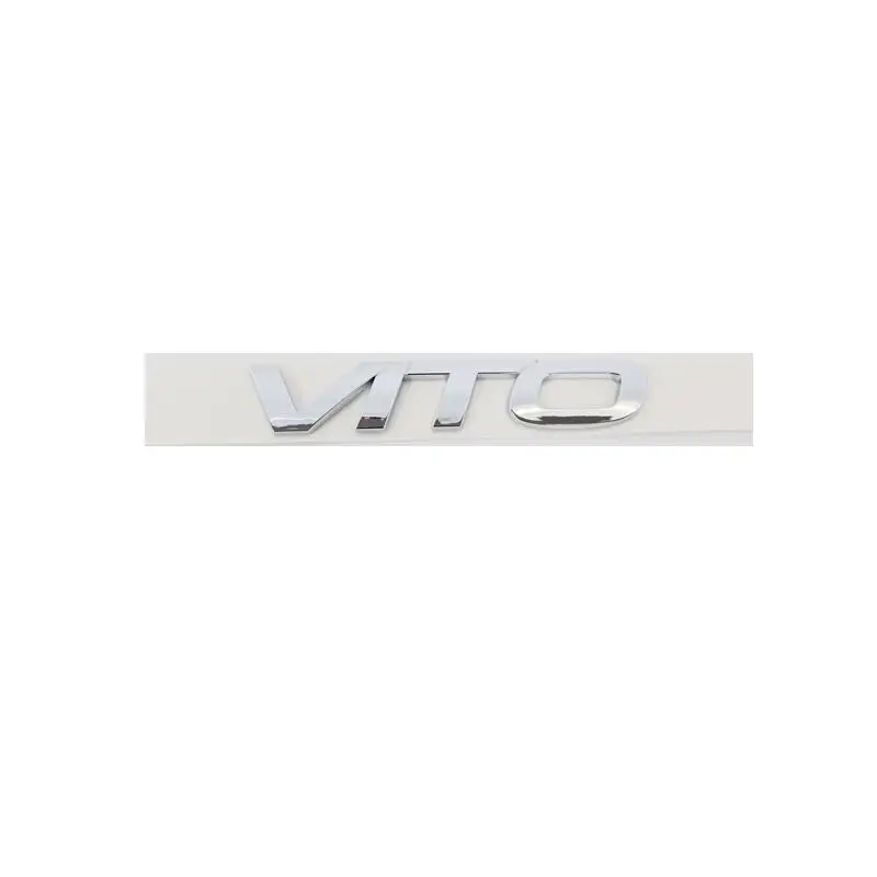 

1pcx ABS Plastic VITO Car Sticker Emblem Badge Logo Laber