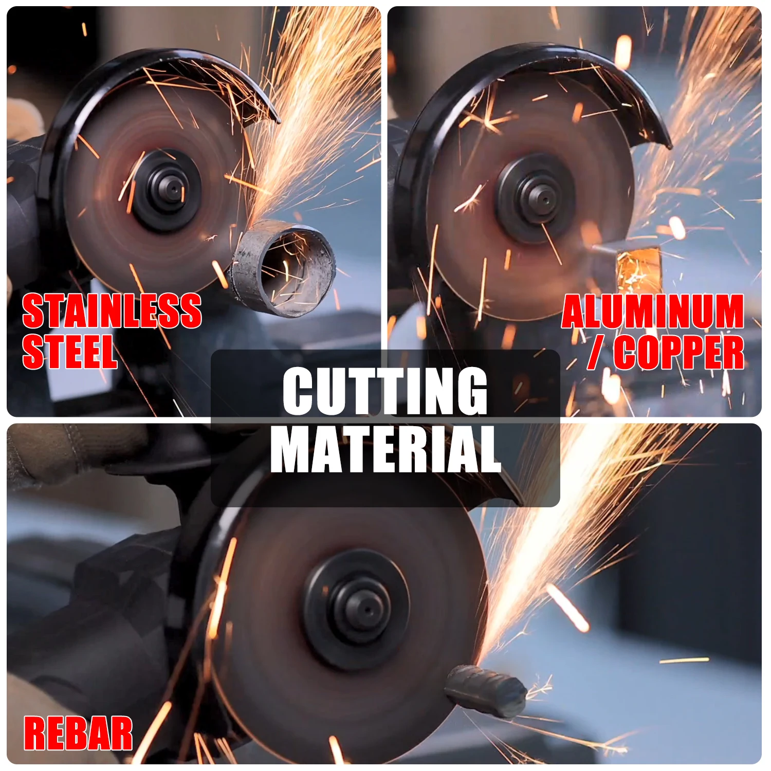 EZARC 25pcs 115mm / 4.5In Grinding Wheel Angle Grinder Accessories Cutting Wheel Metal Stainless Steel Cut Discs for Die Grinder