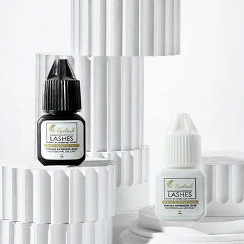 

6-8 Weeks Lasting 1s Drying Time Eyelash Glue Latex Free Long Lasting Eyelash Extensions Korea Super Adhesive Glue 5ml Lash Glue