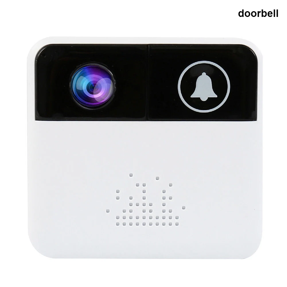 Doorbell Беспроводной Wi-Fi Смарт-пульт дистанционного видео дверная камера телефон дверной звонок Домофон ИК охранный звонок GV99 - Цвет: Doorbell