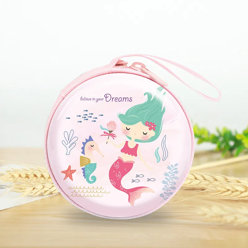 mermaid-R 1 шт. модный детский кошелек с изображением милого единорога, набор ключей, вечерние украшения для вечеринки в честь Дня рождения, подарки для детей. Q - Цвет: mermaid-R